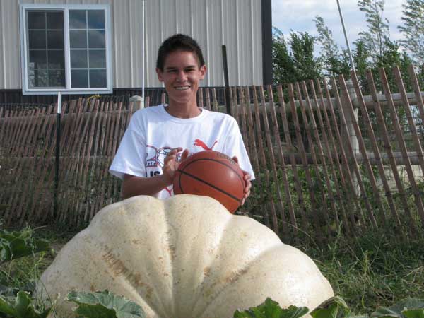 Giant White Pumpkin